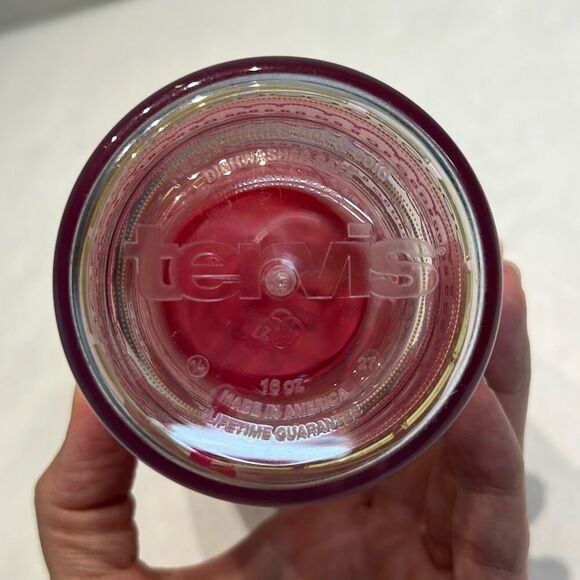 NEW Tervis for thirty-one Tumbler 16 oz Pink Lid Multi-Color Stripe Design - Picture 7 of 8